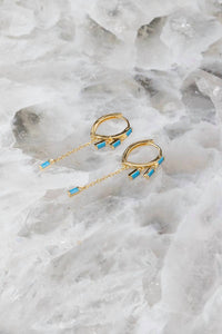 Native Gem - Women's Sparkler Huggies Earring