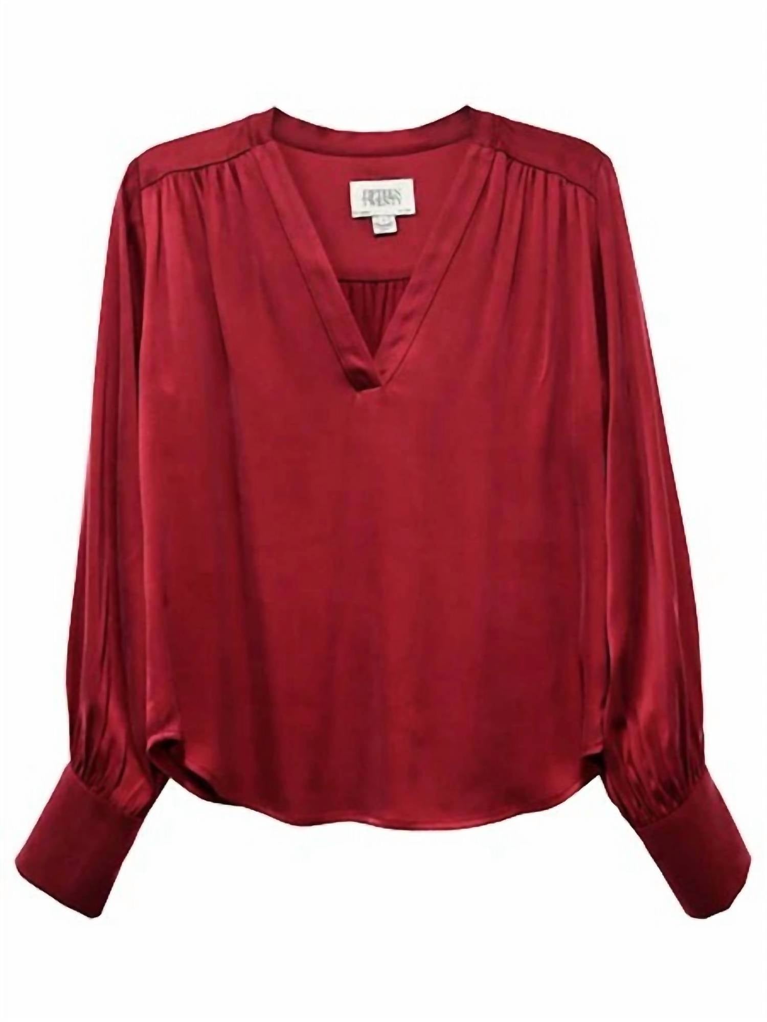 Fifteen Twenty - Trista V-neck Blouse