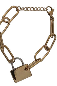 Harper Lace - Women's Padlock Bracelet