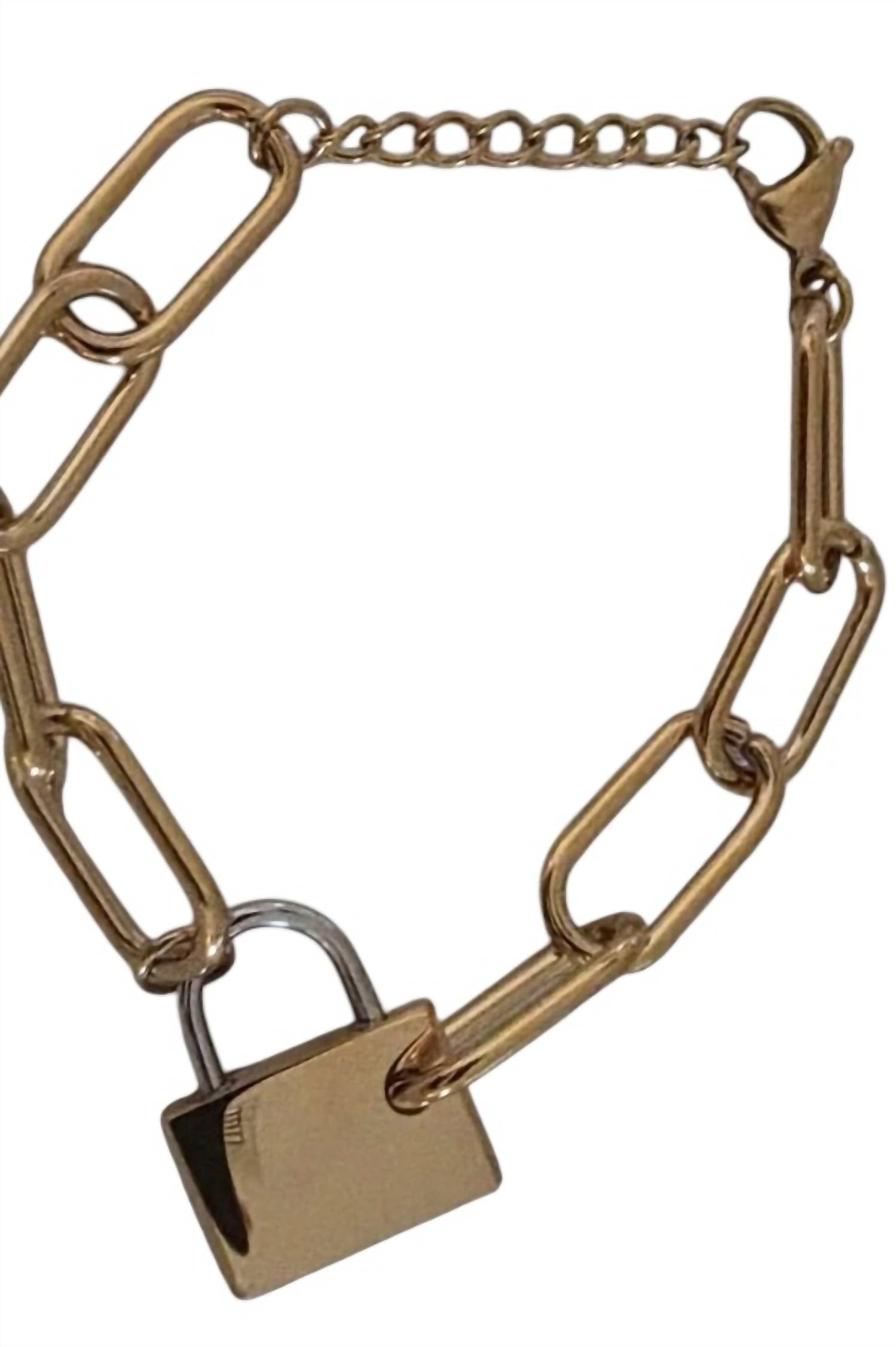 Harper Lace - Women's Padlock Bracelet