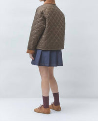 Suncoo - Two-tone Quilted Debut Jacket