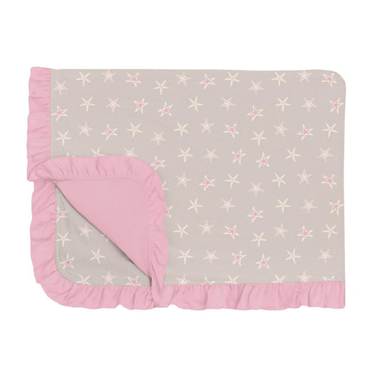 Kickee - Ruffle Toddler Blanket