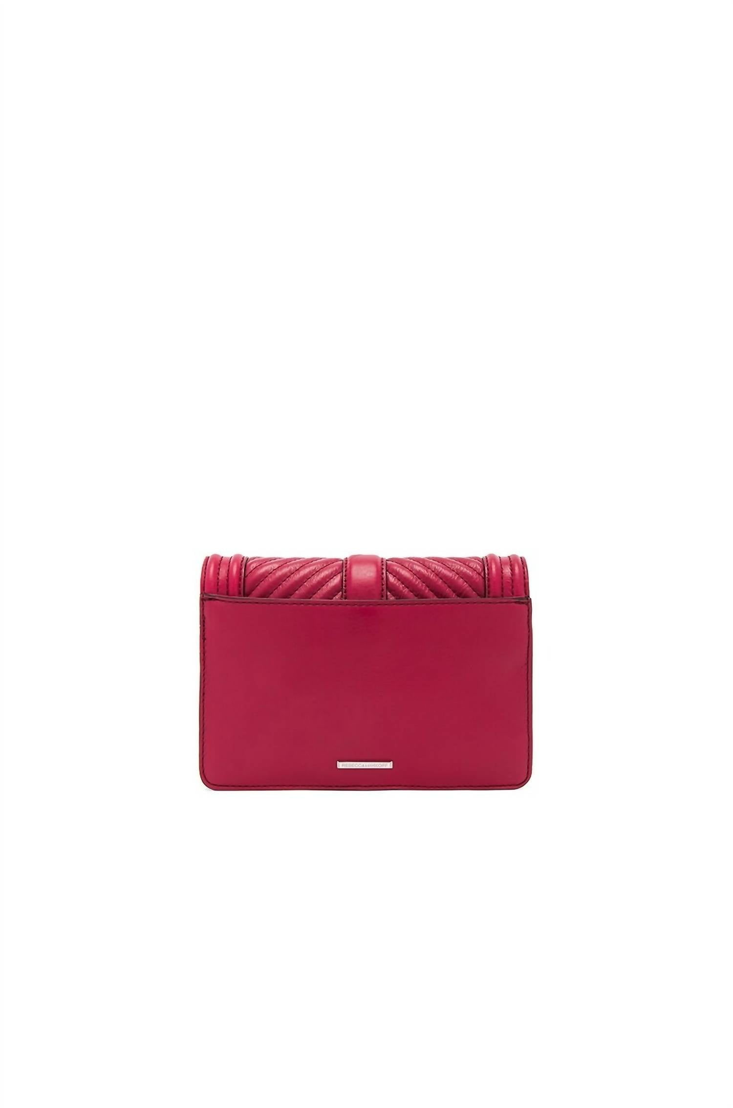 Rebecca Minkoff - Women's Chevron Quilted Small Love Crossbody Bag