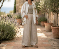 Puro Lino - Amalfi Wide Leg Linen Pants