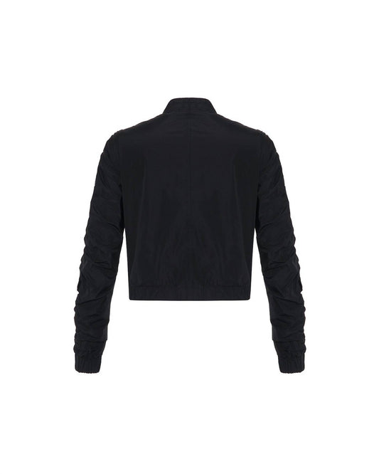 Theo The Label - Women's Theia Zip Taffeta Bomber Jacket