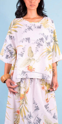 Gigi Moda - Lucy Ninfa Crew Neck Blouse