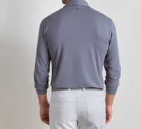 Peter Millar - Lyons Stripe Performance Jersey Long-sleeve Polo