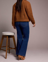 Tribal - Soft Boucle Button-front Jacket