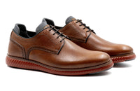 Martin Dingman - Men's Countryair Pebble Grain Leather Plain Toe Oxfords