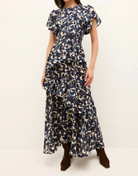 Marie Oliver - Quinby Tiered Flounce Maxi Dress