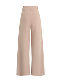 Favorite Daughter Pleats For Days Pant in mocha - women's pants - detail view