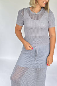 By Together - To The Sea Short Sleeve Top