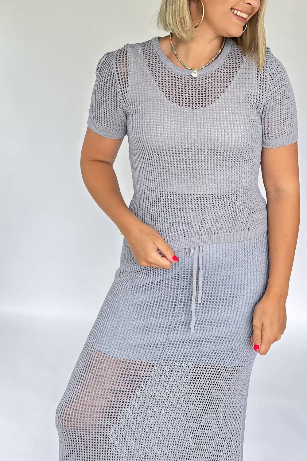 By Together - To The Sea Short Sleeve Top