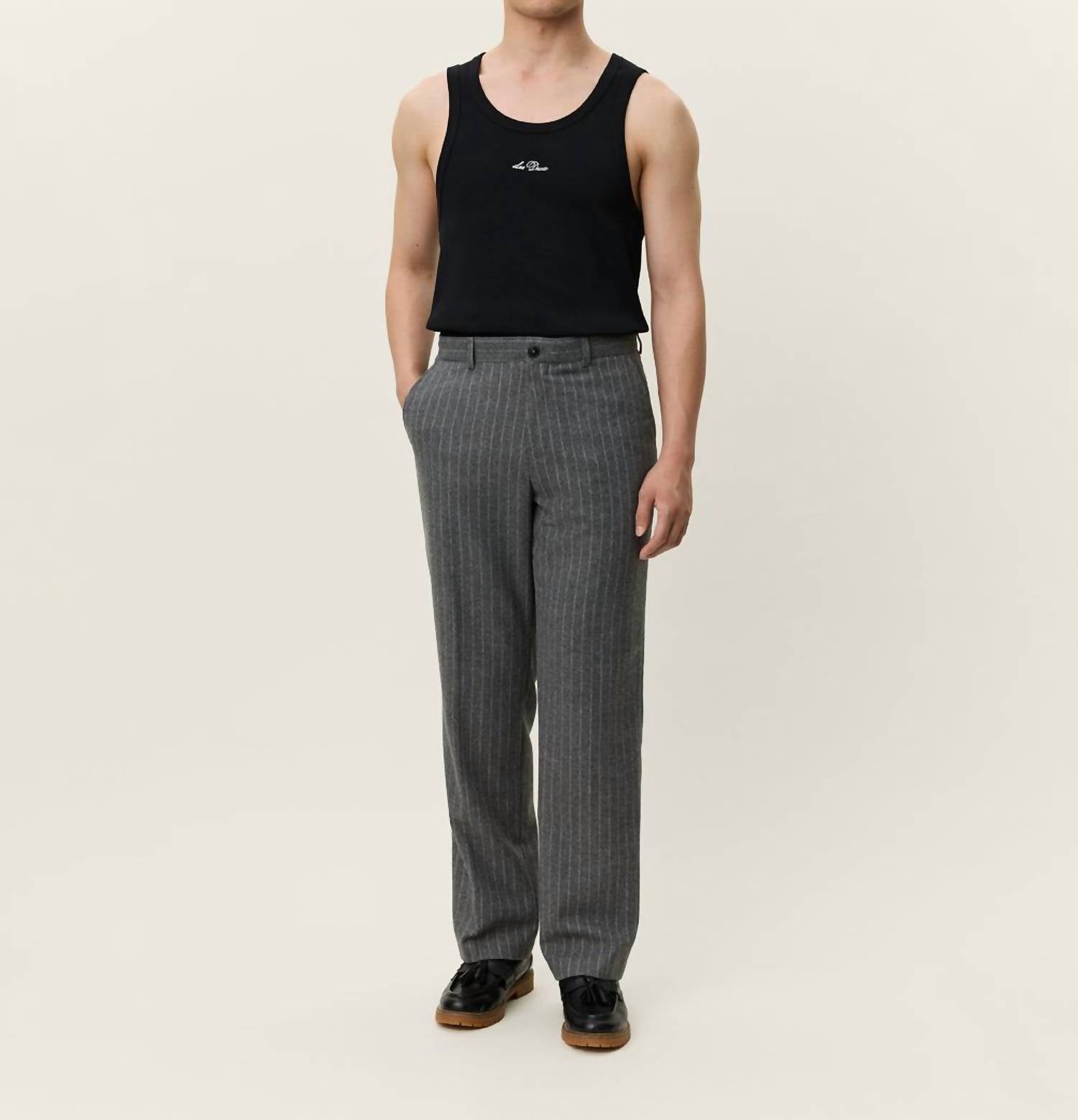 Les Deux - Como Pinstripe Mouline Pant