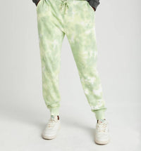 Richer Poorer Fleece Sweatpants in green storm - men's pants