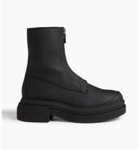 STUART WEITZMAN Women's Charli Zip Sport Leather Boots in black - women's shoe
