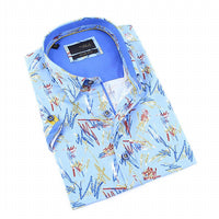Eight X - Retro Print Short Sleeve Shirt