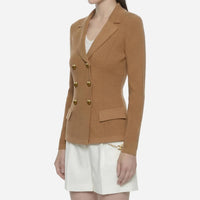 Elisabetta Franchi - Double Breasted Knit Jacket