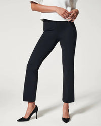 Spanx Perfect Kick Flare Pant in classic black - women's pants - view 4