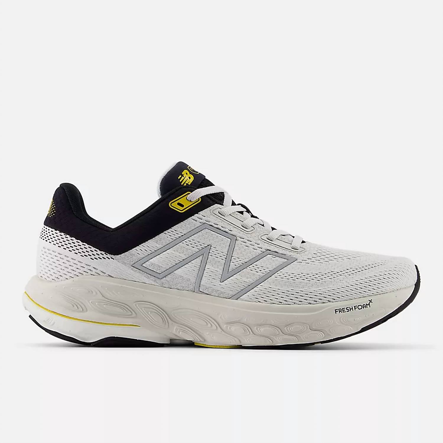 New Balance Men's Fresh Foam X 860v14 Running Shoes in grey matter black ginger lemon - men's shoe