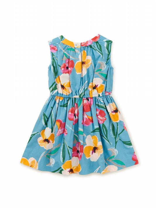 Tea Collection - Girl's Painterly Sleeveless Dress