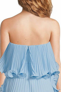 Badgley Mischka - Women's Concealed Zip Hook Shift Gown Silhouette Dress