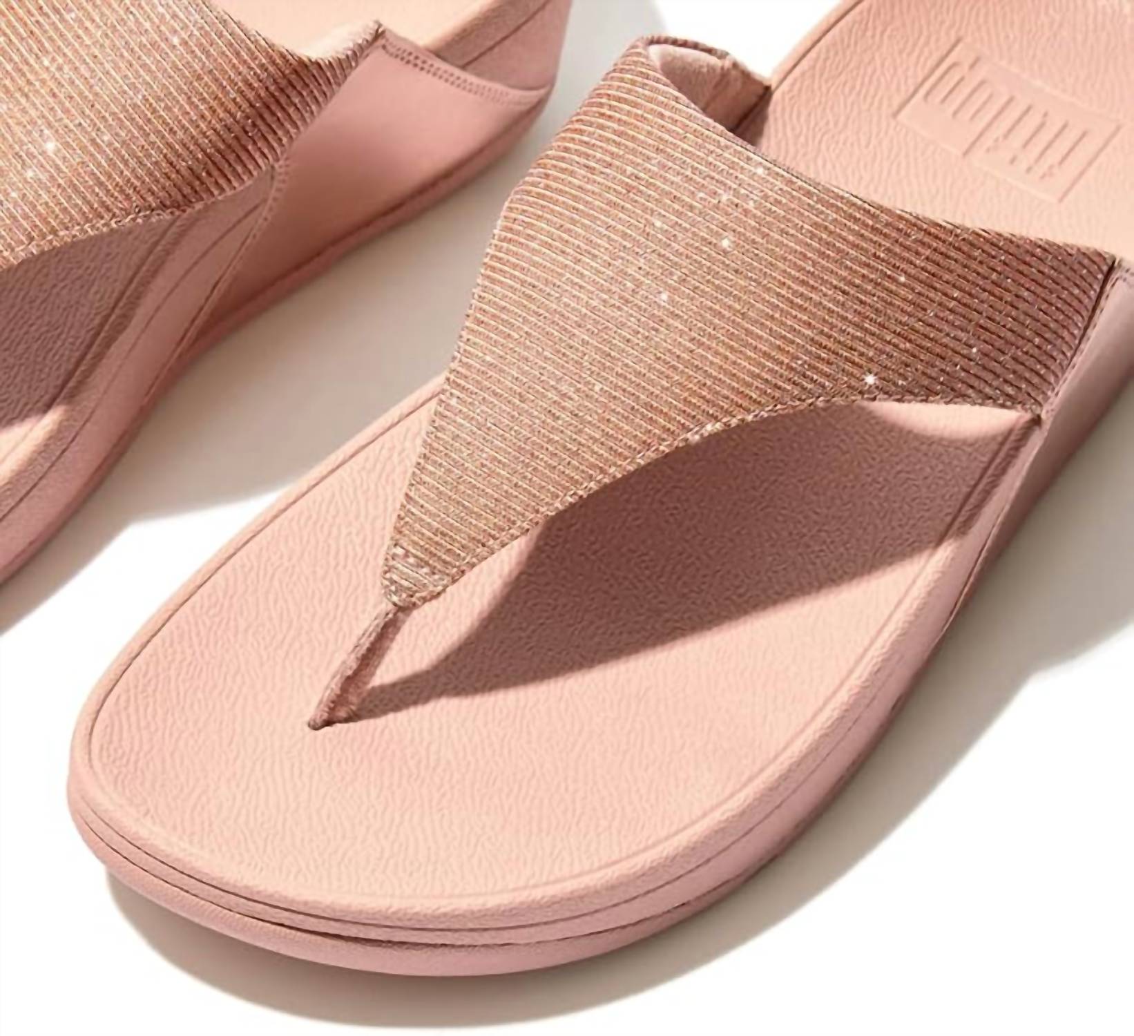 Fitflop - Women's Lulu Shimmerlux Toe Post Sandal