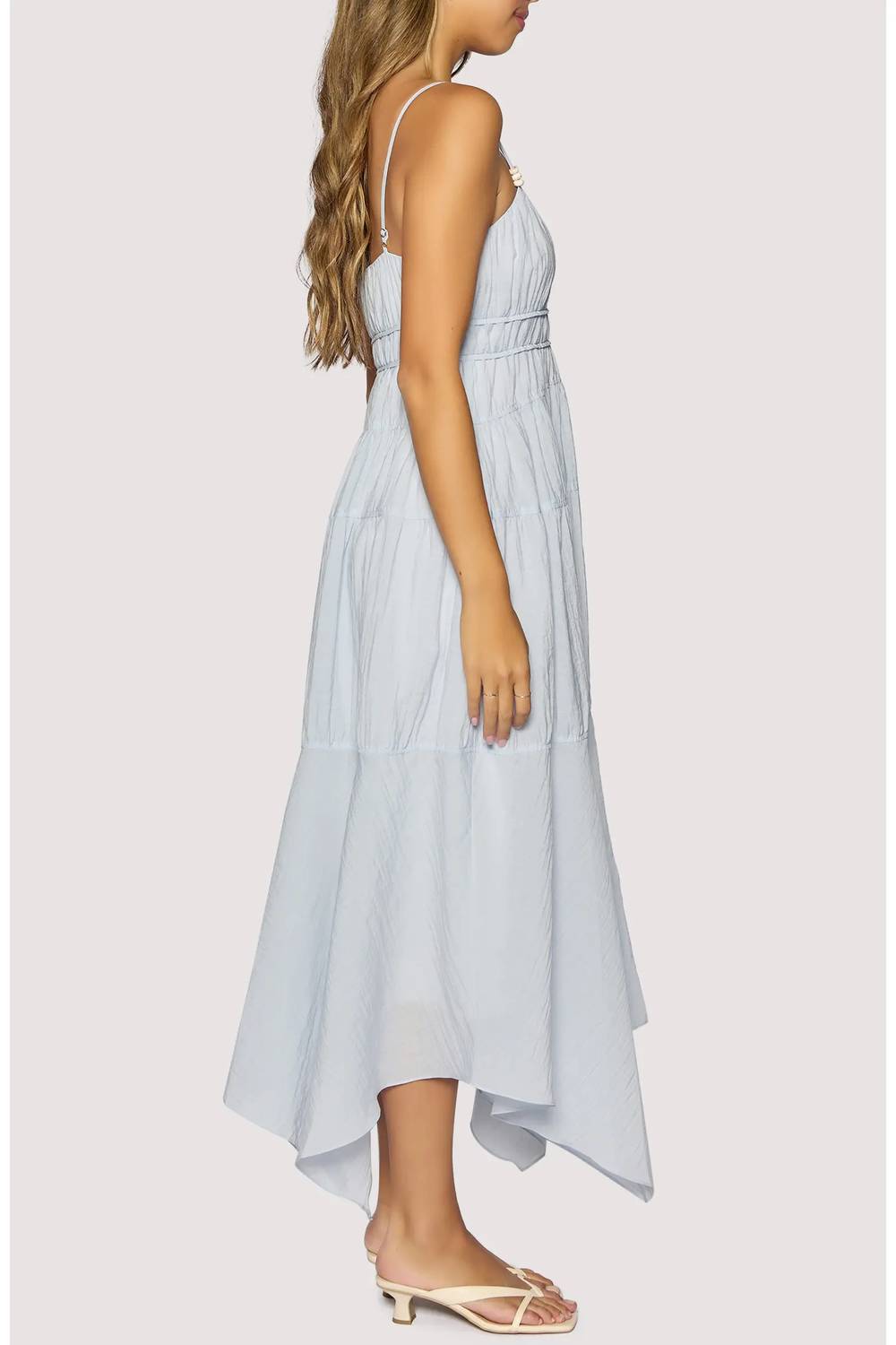 Lost + Wander - Oasis Handkerchief Hem Maxi Dress