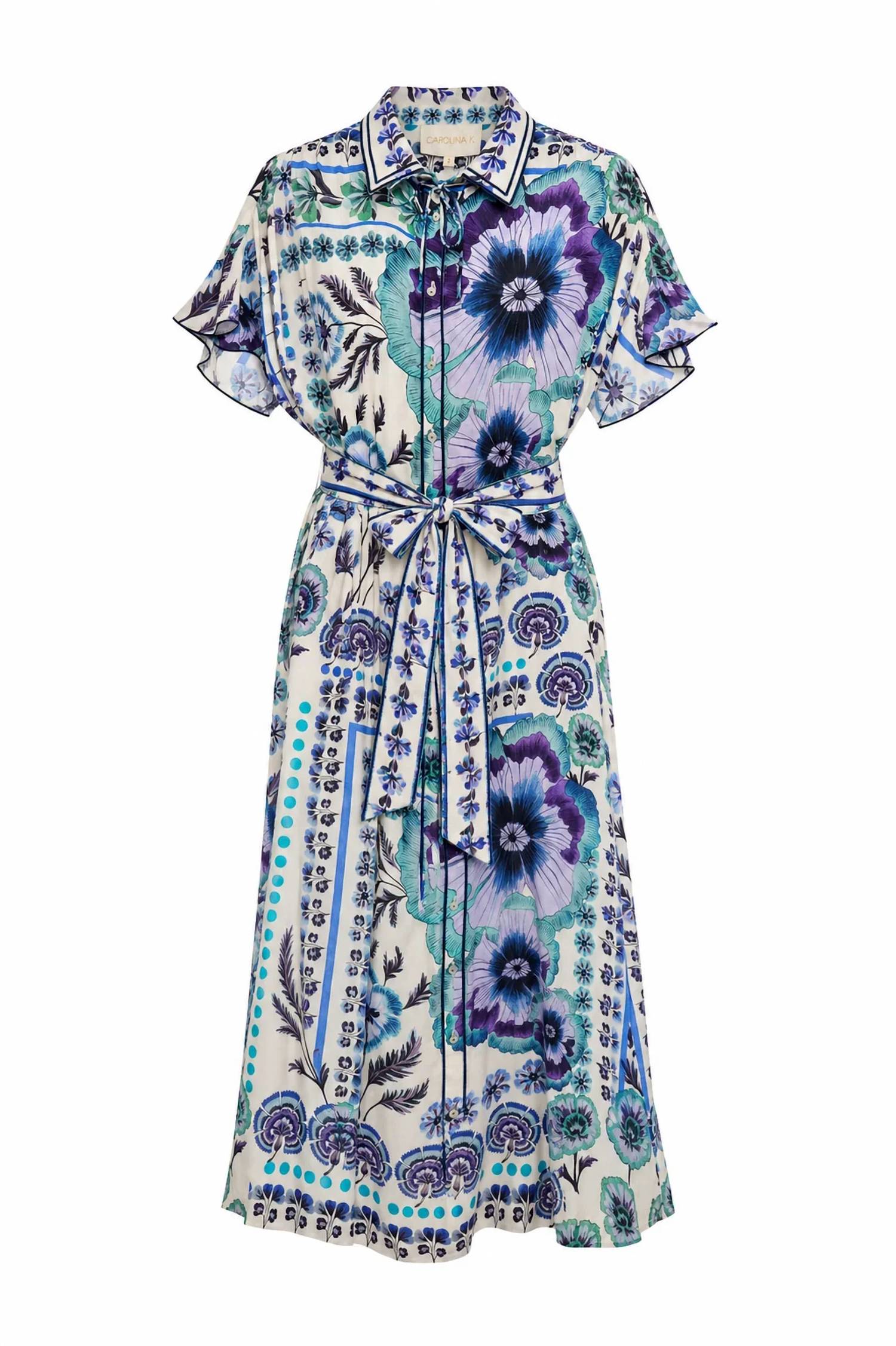 Carolina K - Lynn Kaftan Midi Dress