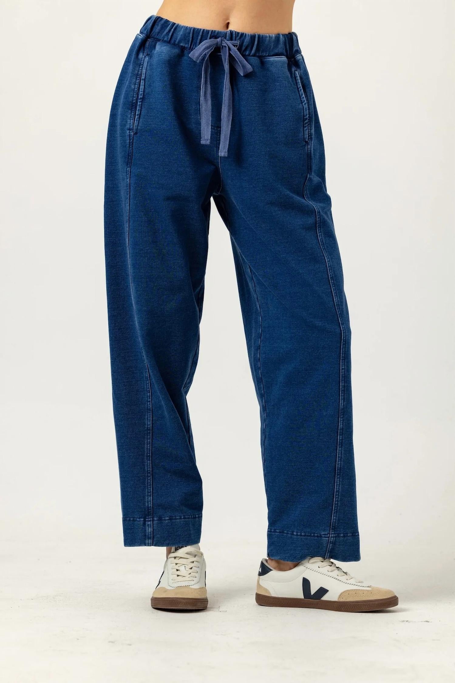 sundays Ryan Wide Leg Pants in denim - women's pants