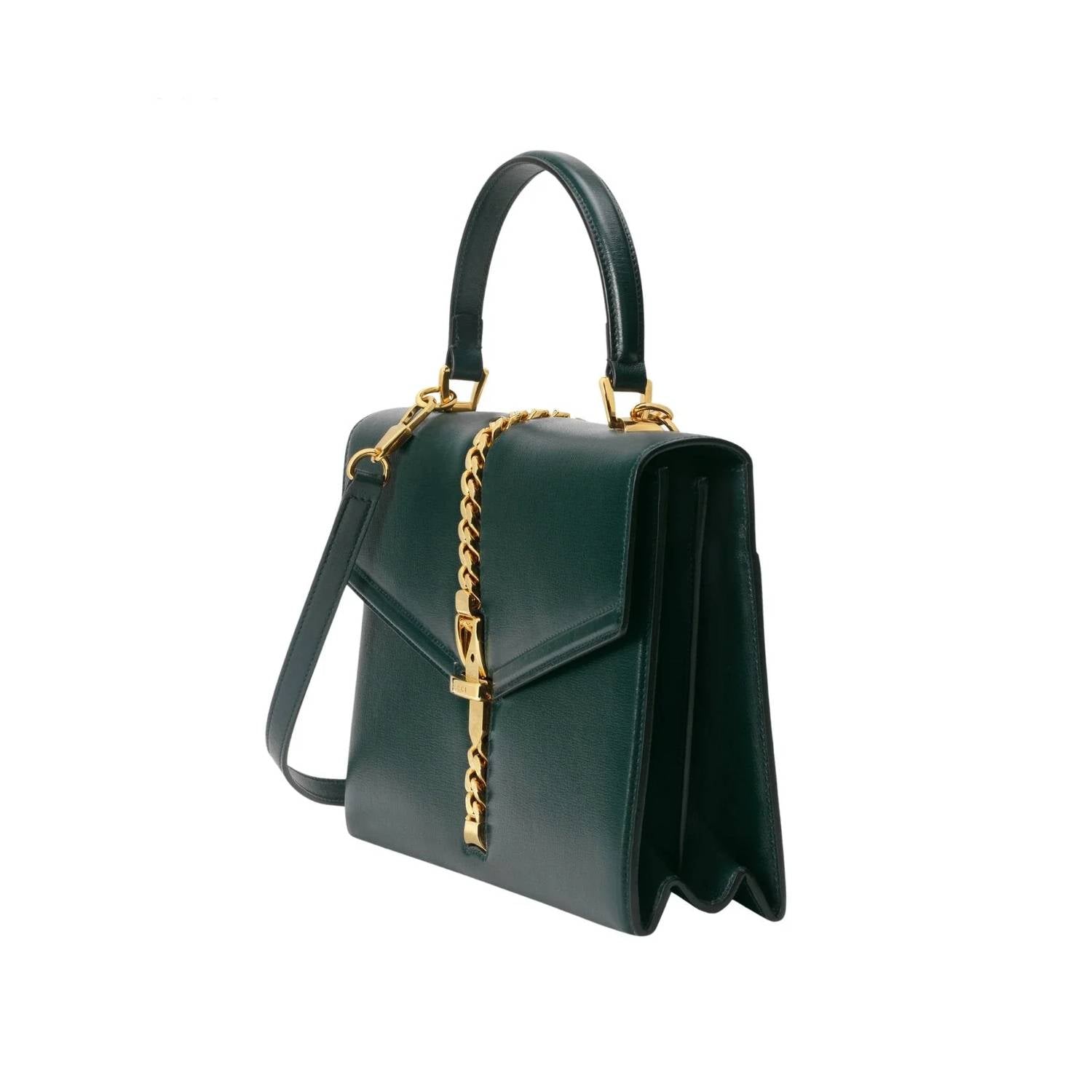 Gucci - Women's Sylvie 1969 Small Top Handle Bag