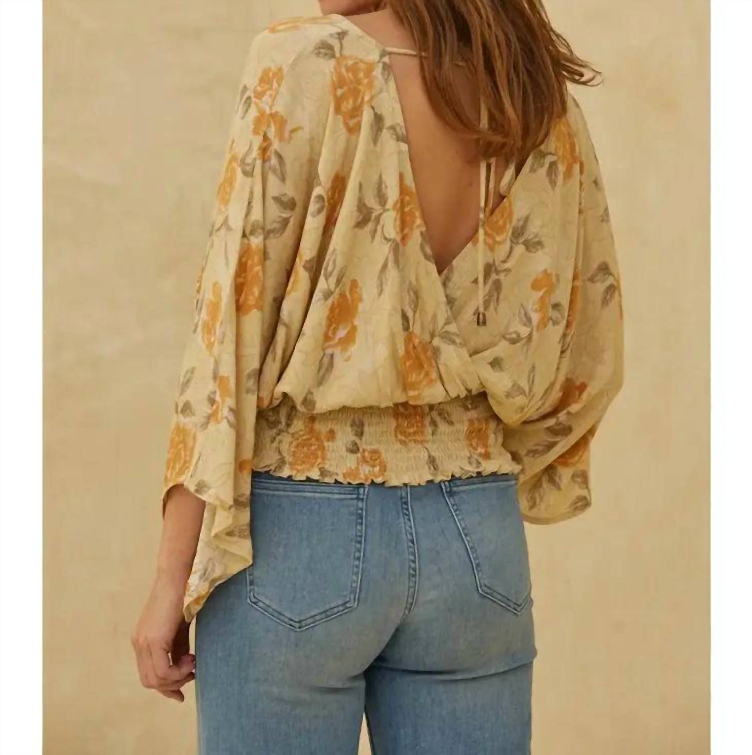 By Together - By Chance Smocked Top