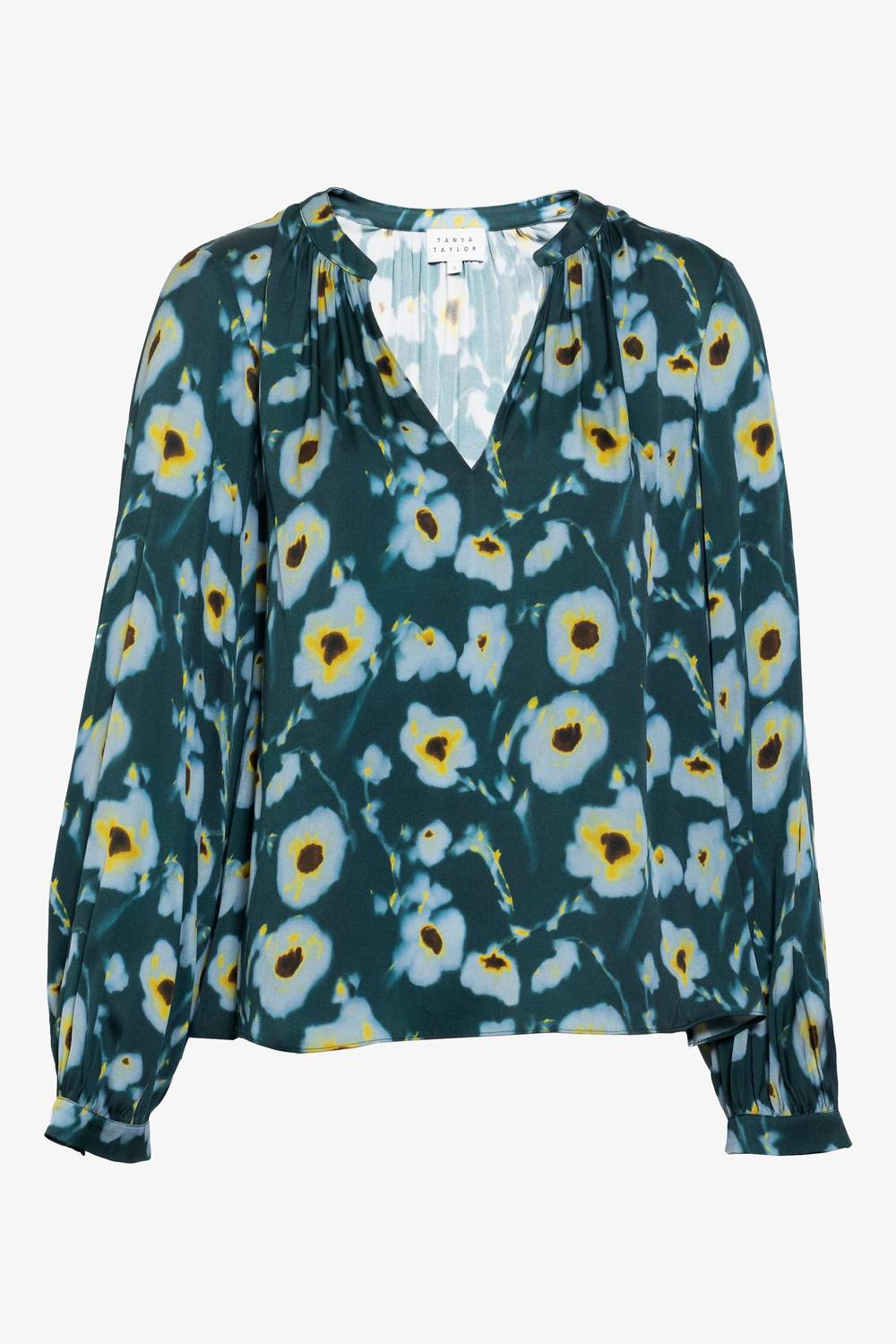 Tanya Taylor - Sonia Printed Stretch Silk Top