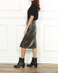 Zero Degree Celsius - Vegan Leather Skirt