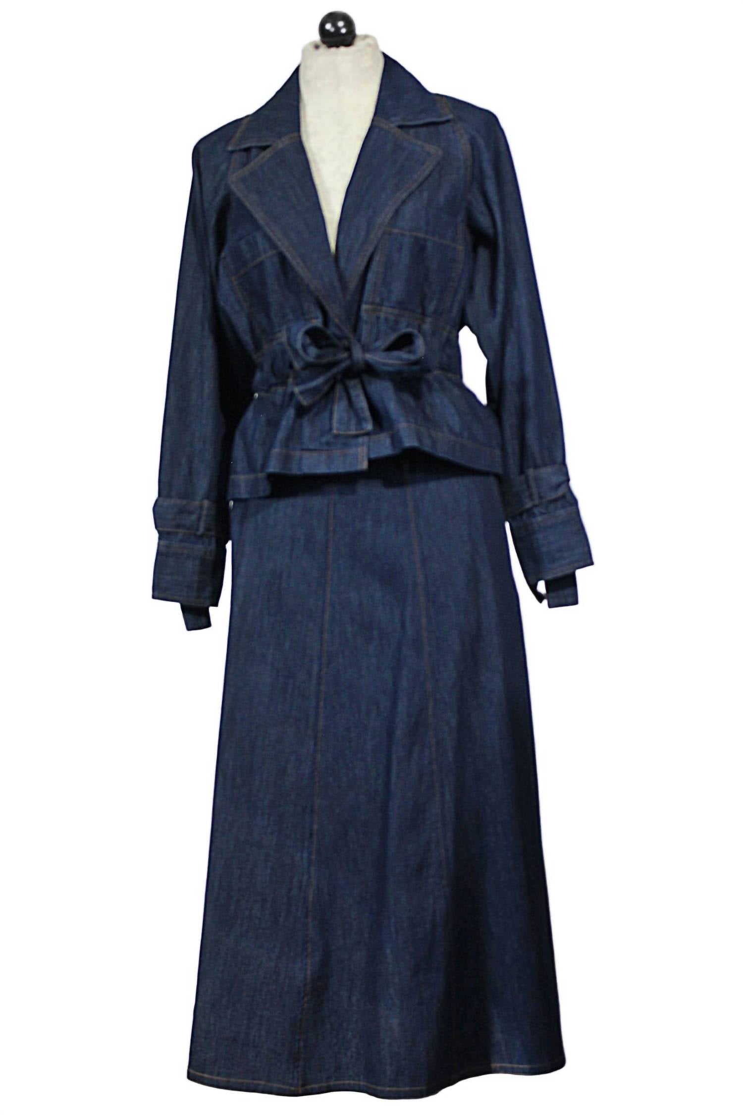 Emily Lovelock - Susan Belted Denim Jacket