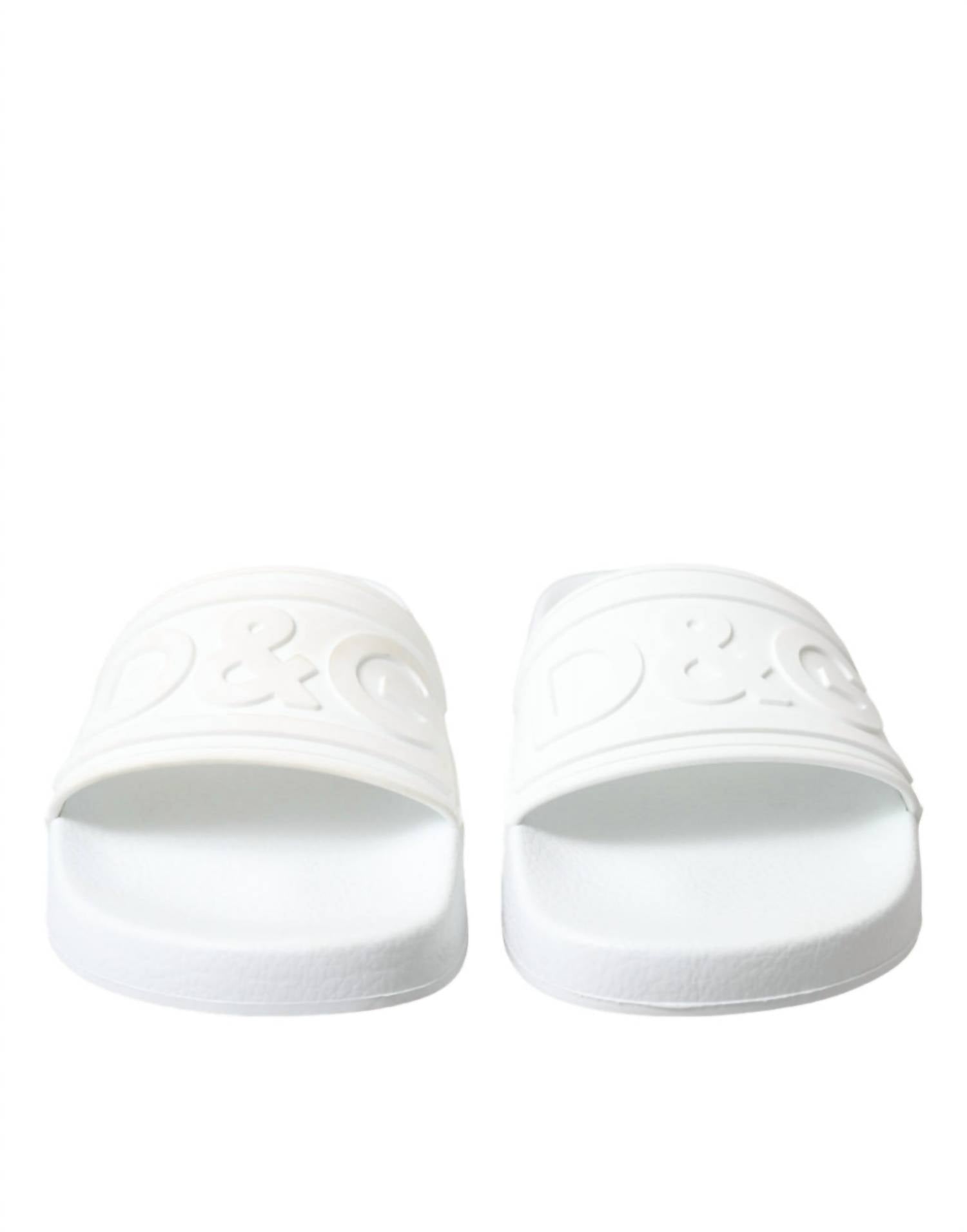 Dolce & Gabbana - Women's Beachwear Rubber Slide Sandals