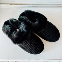 Very G - Women's Sweater Platform Slipper