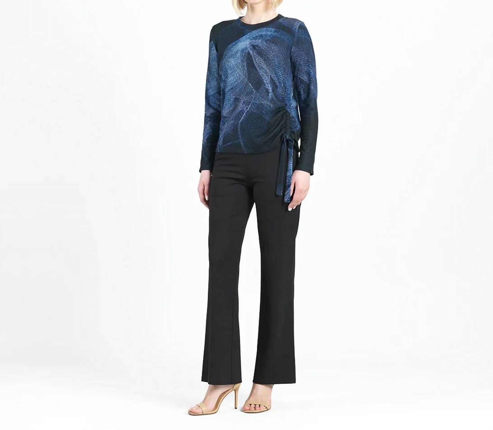Clara Sunwoo - Geo Lines Sweater