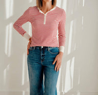 Velvet Heart - Jak And Rae Tulsi Stripe Top