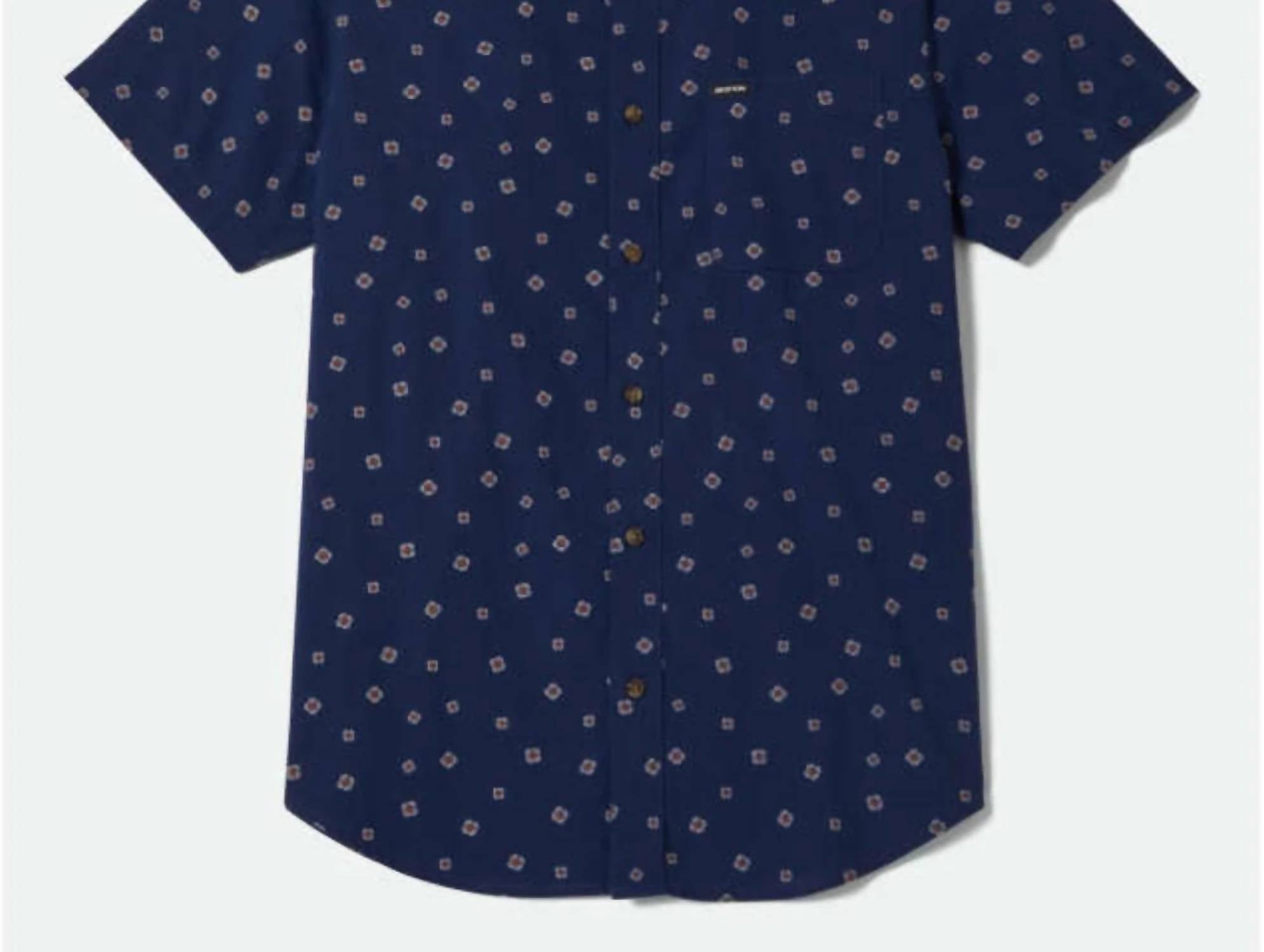 Brixton - Men's Charter Print Button Down Shirt