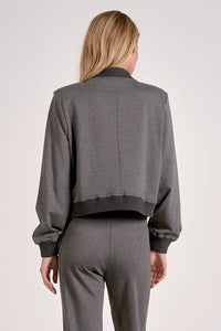 Elan - Bomber Jacket With Front Pocket Detail