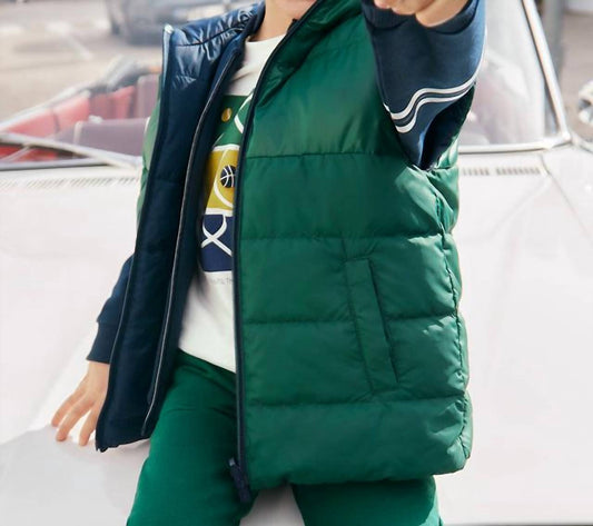 Mayoral - Reversible Puffer Vest