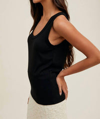 Wishlist - Ribbed Knit Tank