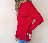 Wishlist - Ribbed Band Detail Sweater