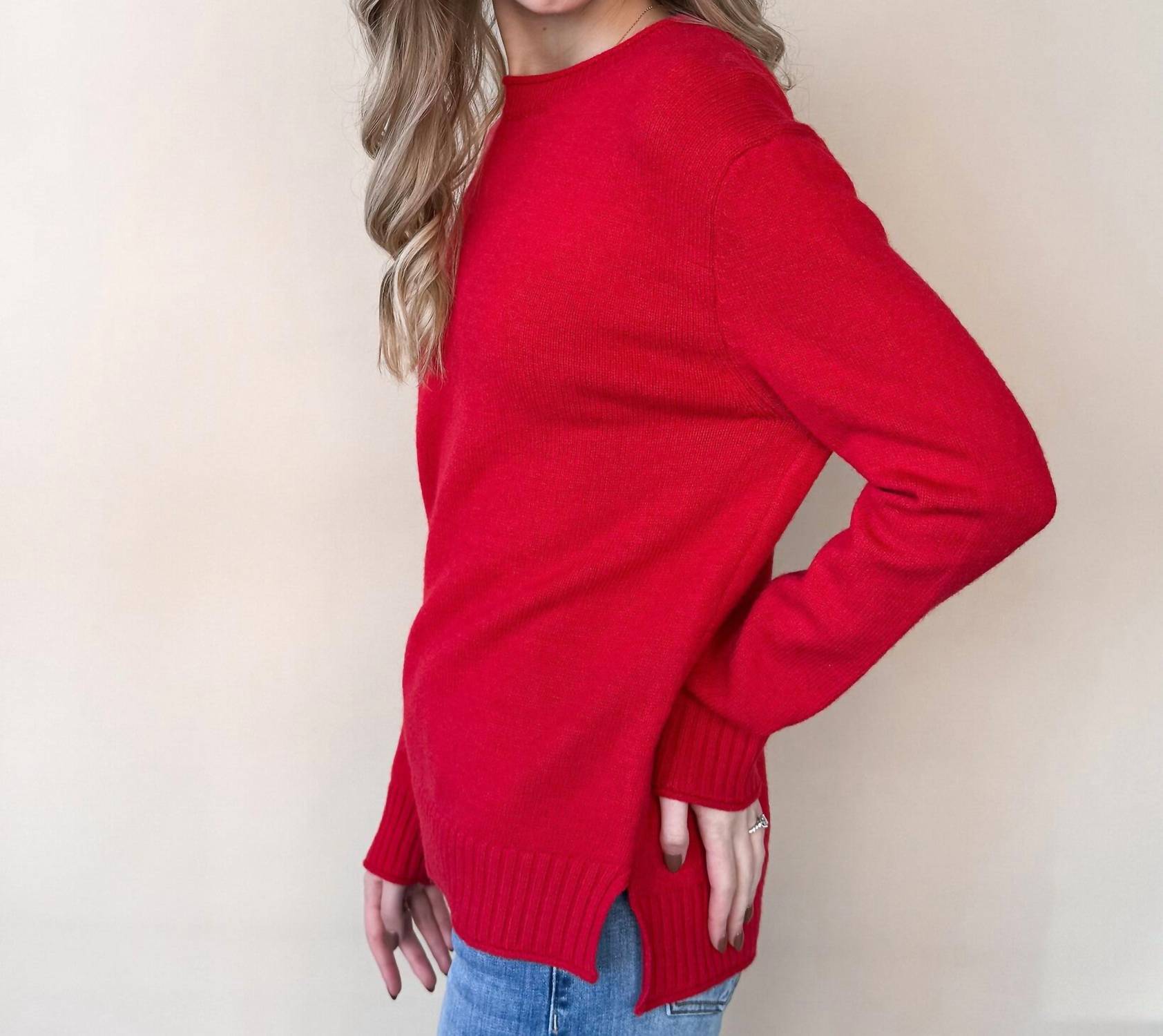 Wishlist - Ribbed Band Detail Sweater