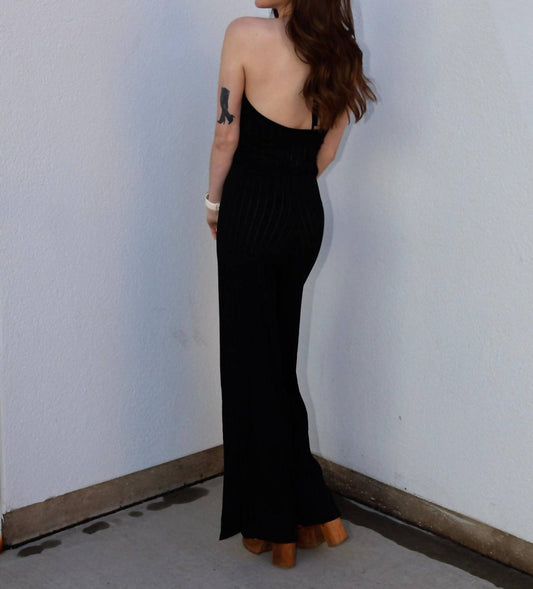 Et Clet - Celene Halter Jumpsuit