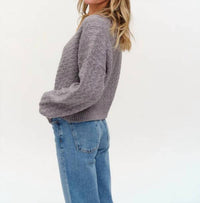 Six/Fifty - Camden Cable Knit Sweater
