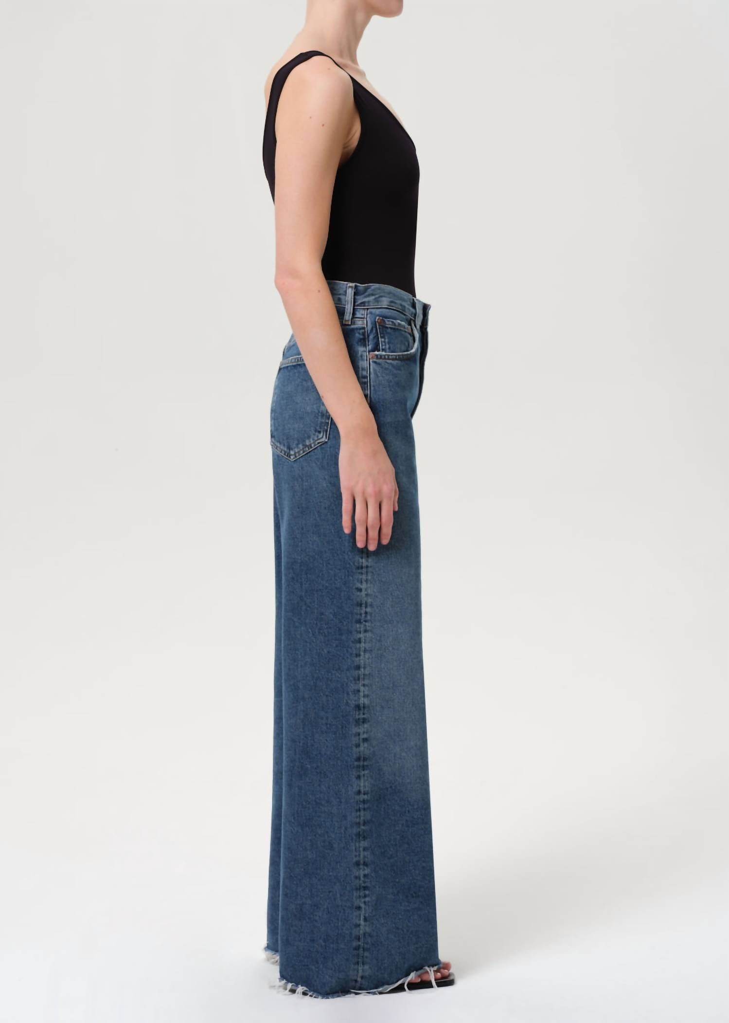 AGOLDE Women's Dame Jean in control - women's jeans - detail view