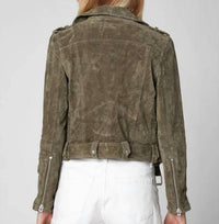 Blank - Fountain Suede Moto Jacket