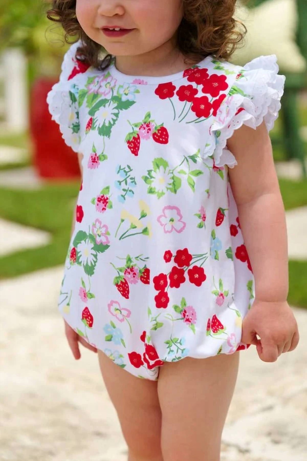 The Beaufort Bonnet Company - Ruehling Ruffle Pima Bubble